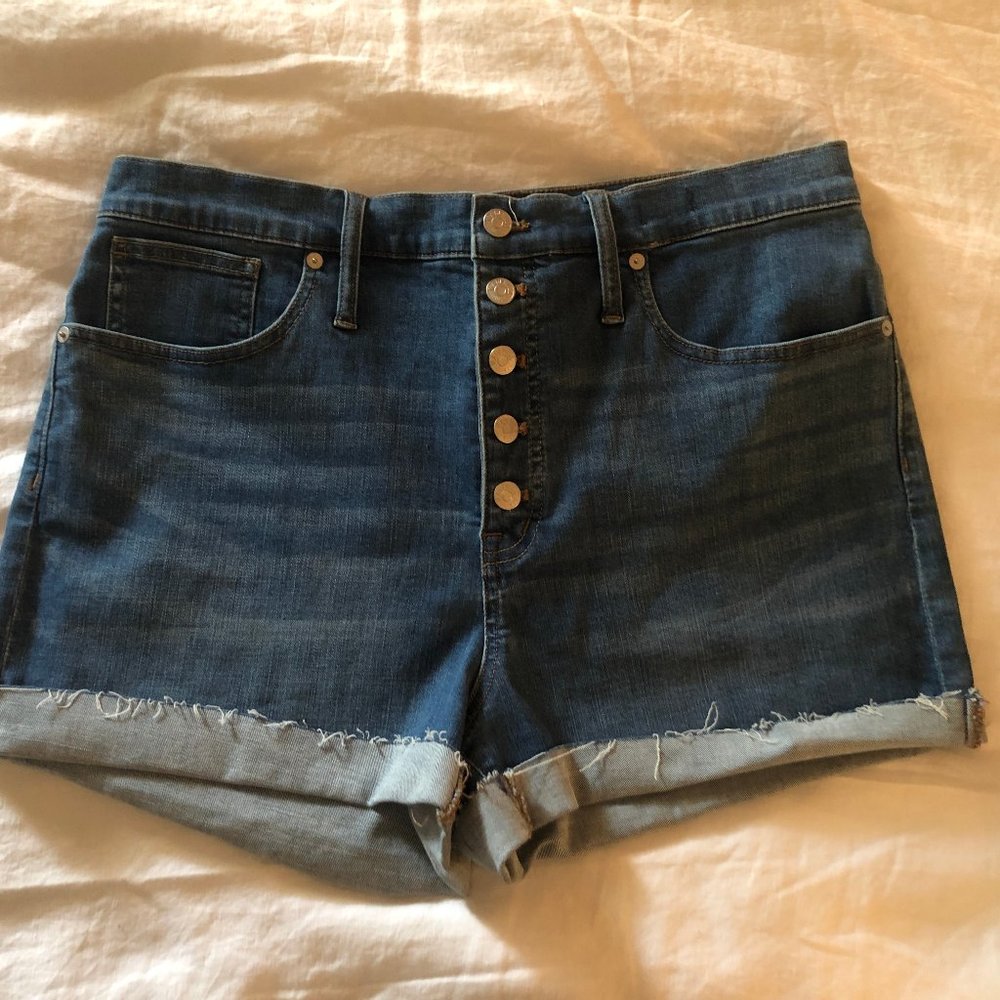 Madewell High-Rise Denim Shorts
